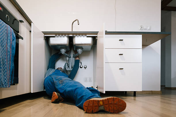 Professional Plumbing technician working in Cary, NC